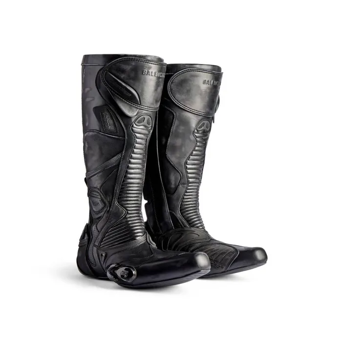 Men Boots and Derbies Balenciaga Biker Boot In Black