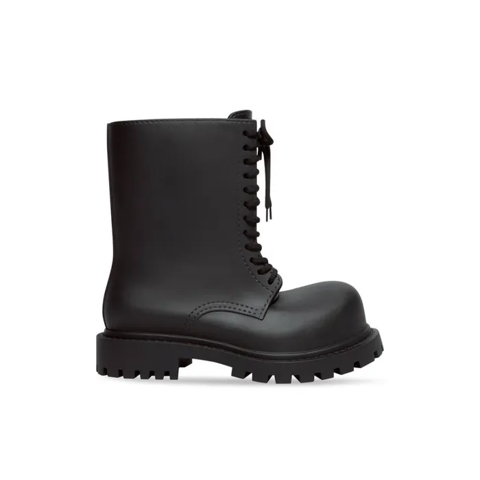 Men Boots and Derbies Balenciaga Steroid Boot In Black