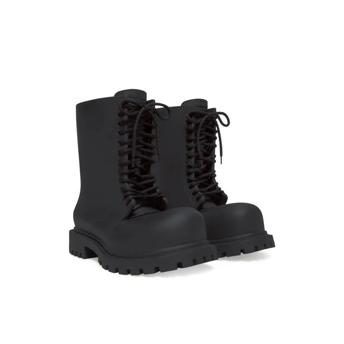 Men Boots and Derbies Balenciaga Steroid Boot In Black