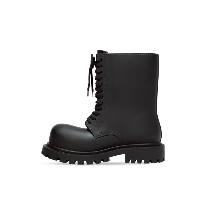 Men Boots and Derbies Balenciaga Steroid Boot In Black