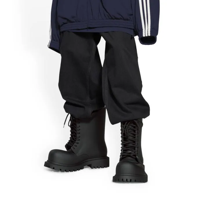 Men Boots and Derbies Balenciaga Steroid Boot In Black