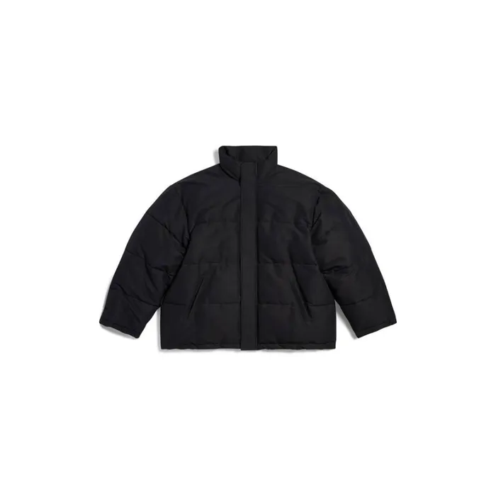 Men Coats and Jackets Balenciaga Boxy Puffer Jacket In Black