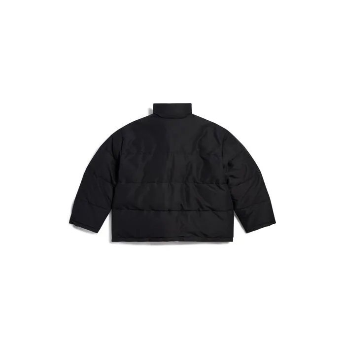 Men Coats and Jackets Balenciaga Boxy Puffer Jacket In Black