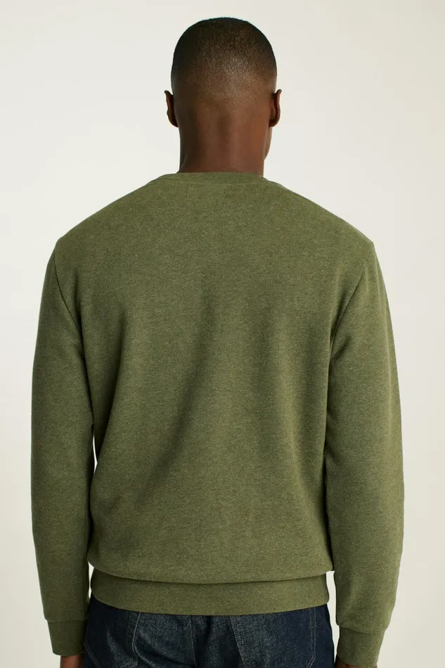 Men Critter Supersoft Fleece Crew Wooly Bully Bonobos Crew and VNeck Sweaters