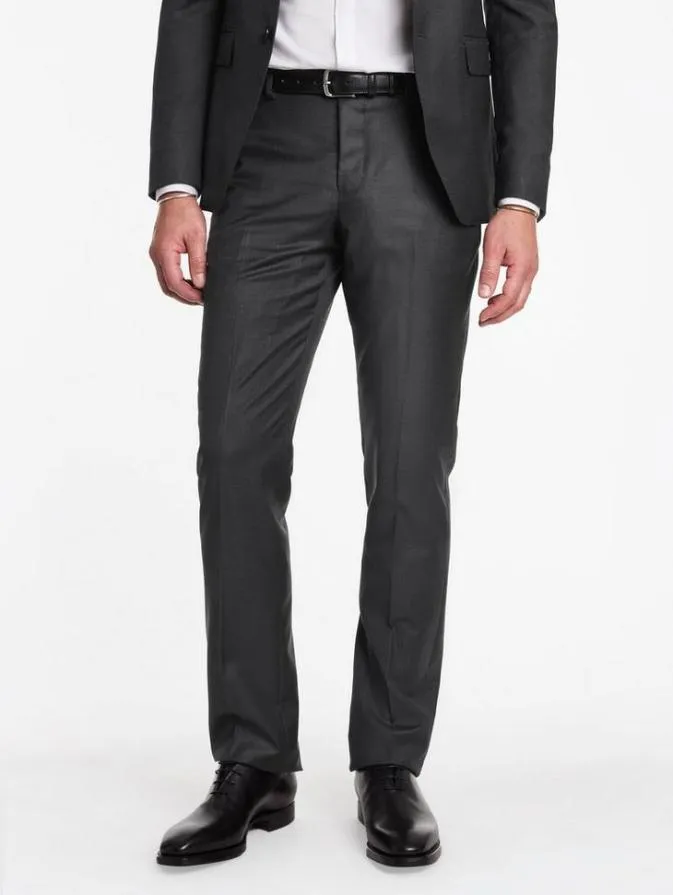 Men Dress Pants John Varvatos AUSTIN DRESS PANTS Carbon Grey