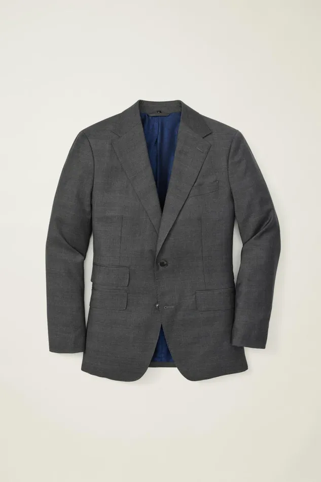 Men Empire Super 150s Suit Grey Glen Plaid Bonobos Suits
