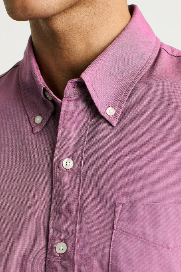 Men Everyday Oxford Shirt Berry Oxford Bonobos Casual Shirts