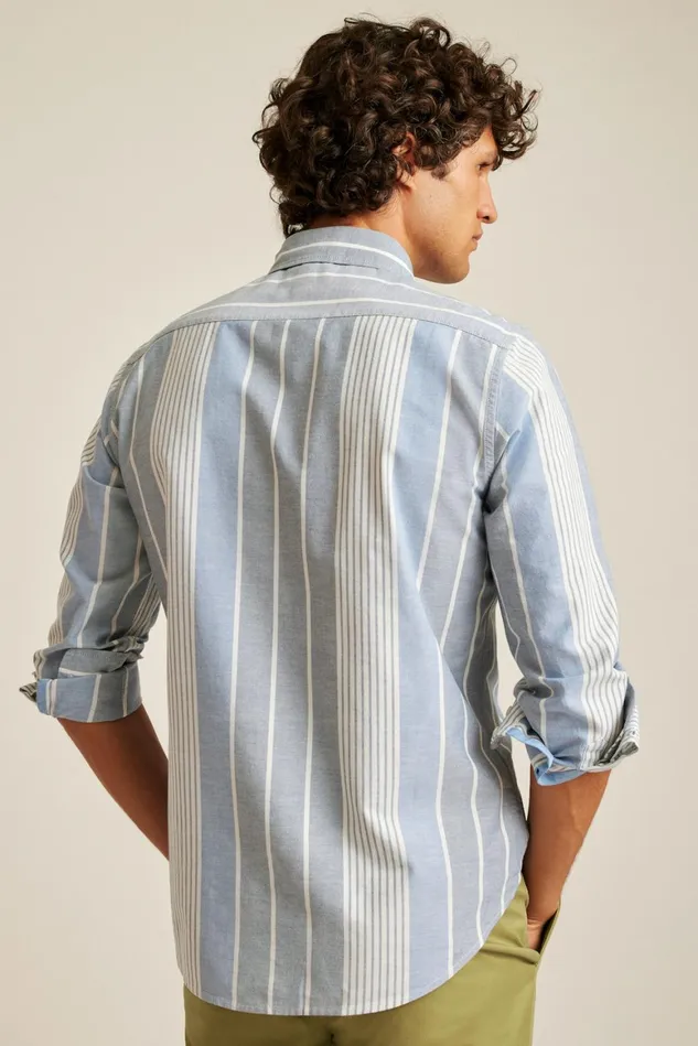 Men Everyday Oxford Shirt Summer Stripe Bonobos Casual Shirts