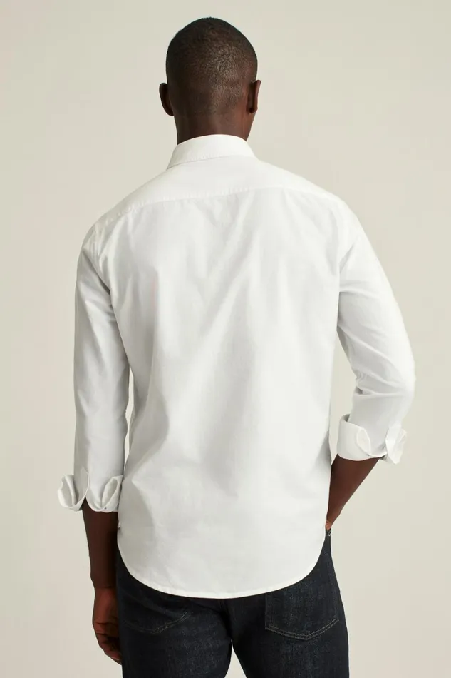 Men Everyday Oxford Shirt White Bonobos Casual Shirts