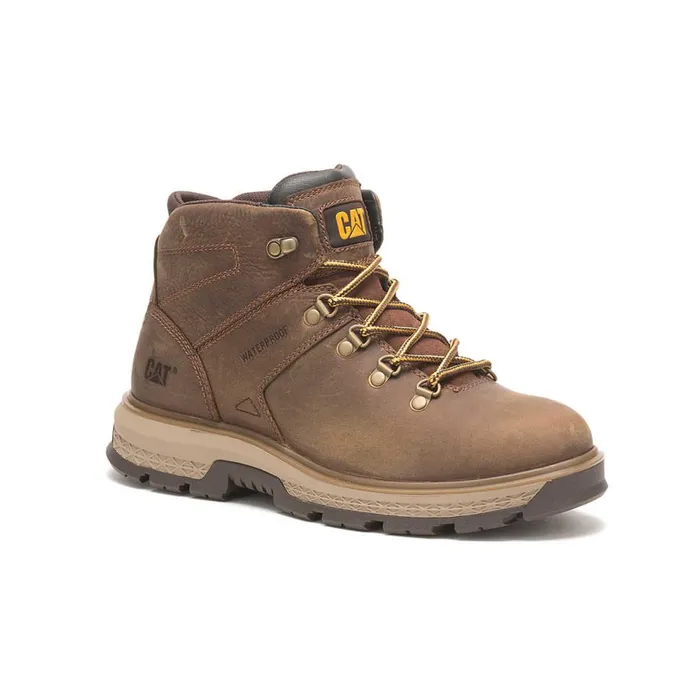 Men Exposition Hiker Waterproof Work Boot Cat Footwear Boots
