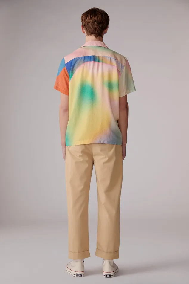 Men Fiorucci Shirts Morning Rise Bowling Shirt Multi Men Fiorucci Shirts Morning Rise Bowling Shirt Multi