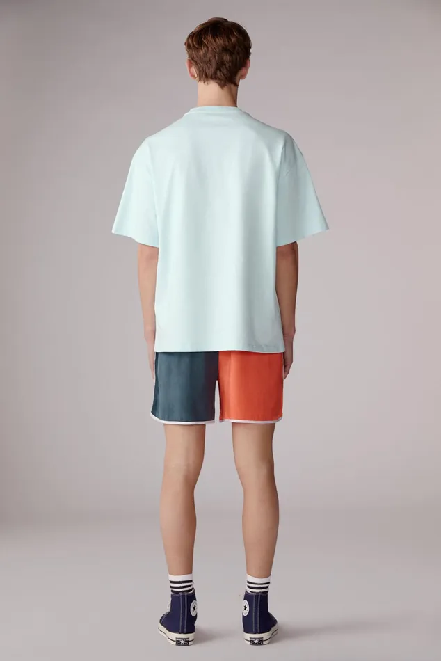 Men Fiorucci TShirts and Tops Angels Squiggle Logo TShirt Blue Men Fiorucci TShirts and Tops Angels Squiggle Logo TShirt Blue