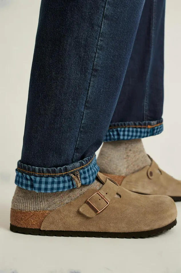 Men Fireside Flannel Lined Jean Midnight Wash Bonobos Jeans