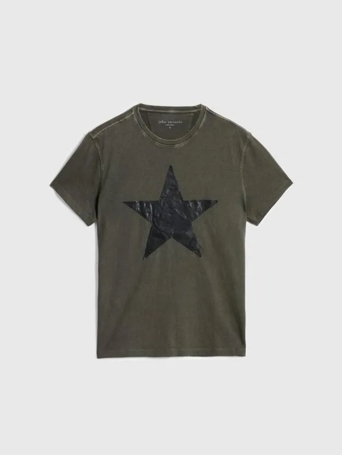 Men Graphic Tees John Varvatos STAR TEE Carbon