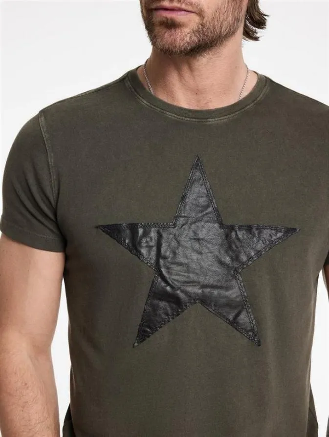 Men Graphic Tees John Varvatos STAR TEE Carbon