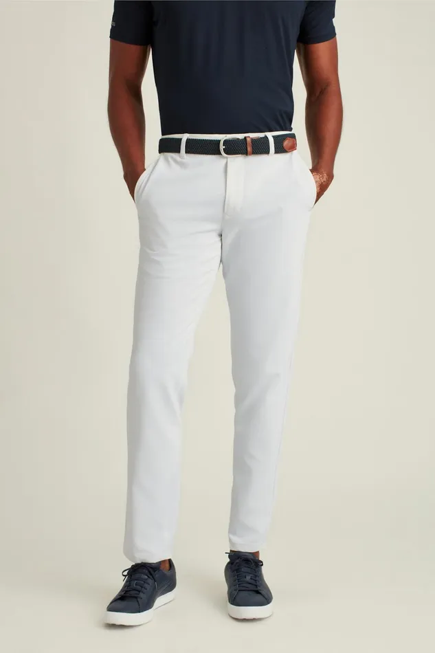 Men Highland Tour Golf Pants Brilliant White Bonobos Joggers and Athleisure