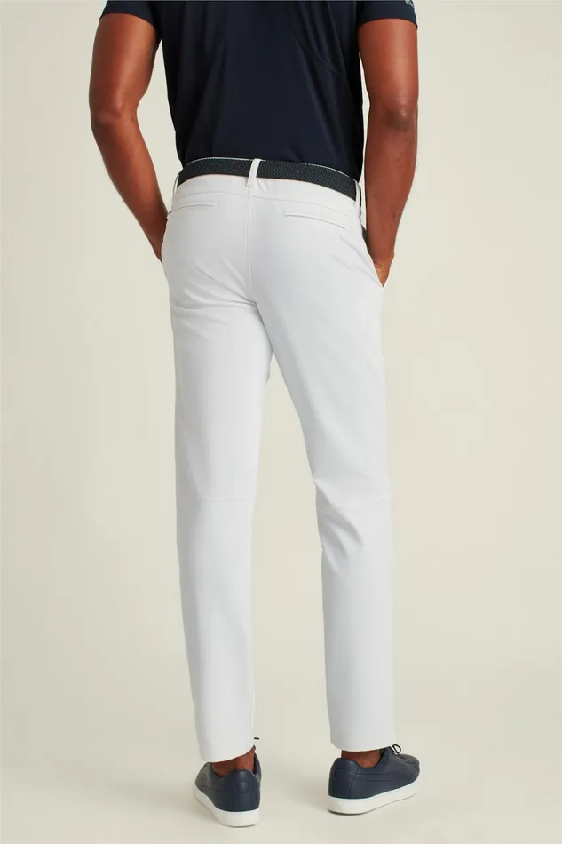 Men Highland Tour Golf Pants Brilliant White Bonobos Joggers and Athleisure