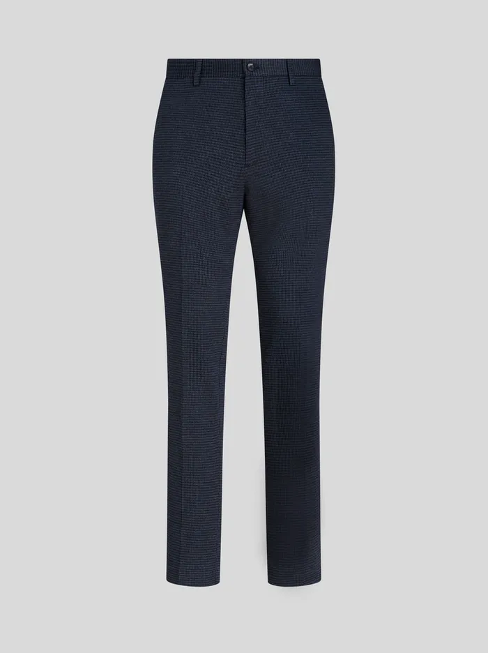 Men Houndstooth Trousers Etro Trousers