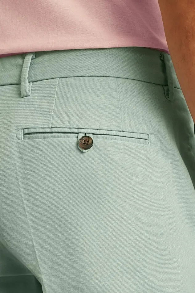 Men Italian Stretch Chino Shorts Mint Green Bonobos Chino Shorts