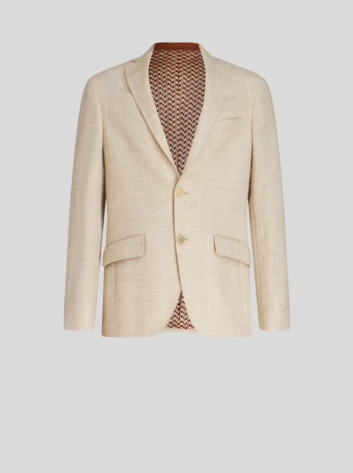 Men Jacket With TonSurTon Striped Pattern Etro Jackets