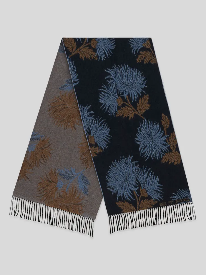 Men Jacquard Scarf Etro Scarves
