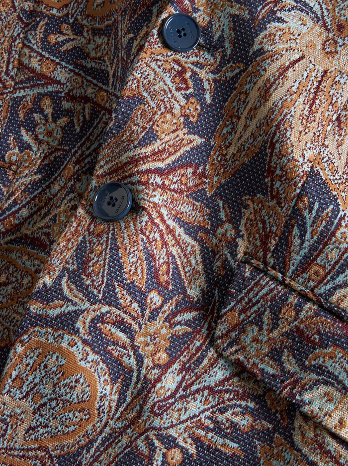 Men Jersey Jacquard Jacket Etro Jackets