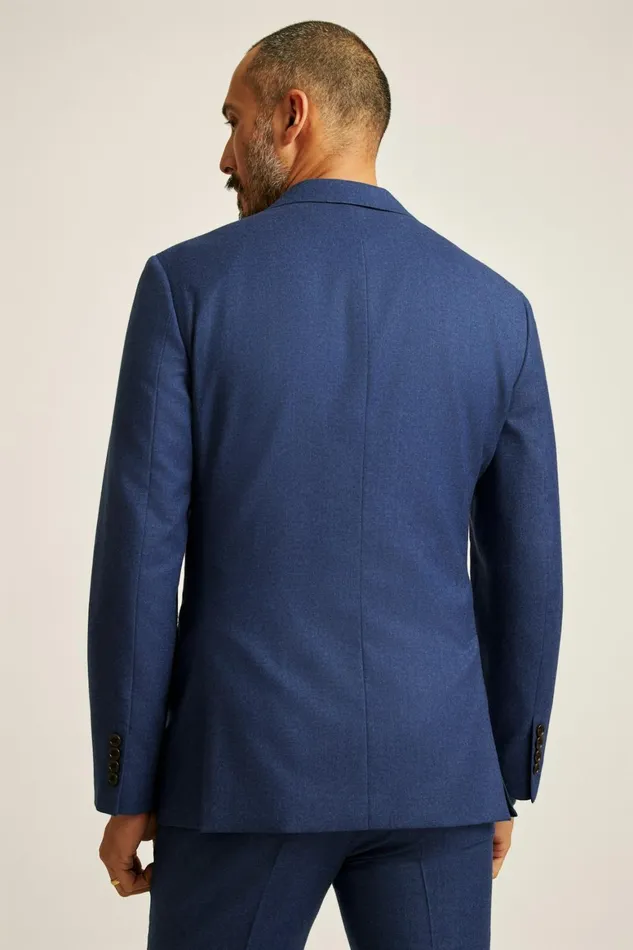 Men Jetsetter Italian Flannel Blazer Bright Navy Bonobos Blazers and Sport Coats