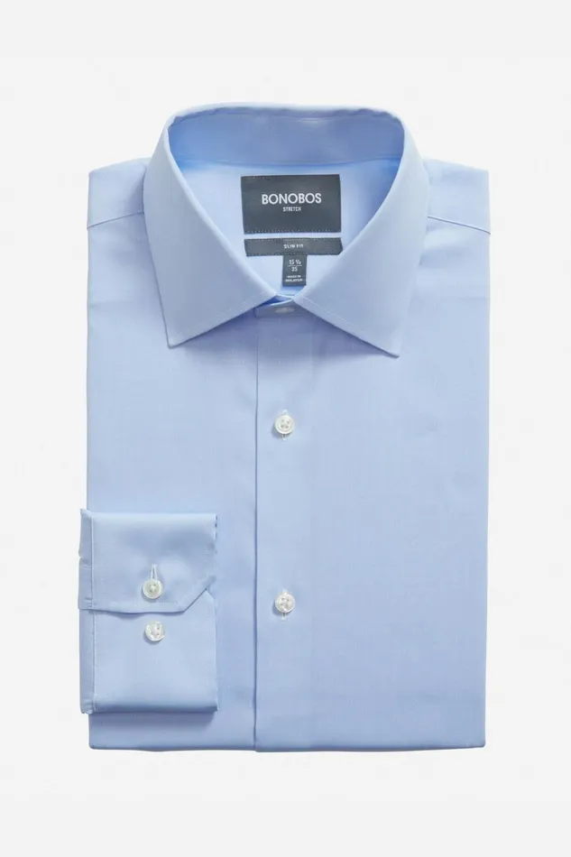 Men Jetsetter Stretch Dress Shirt Extended Sizes Blue Textured Dobby Bonobos Formal Dress Shirts Men Jetsetter Stretch Dress Shirt Extended Sizes Blue Textured Dobby Bonobos Formal Dress Shirts