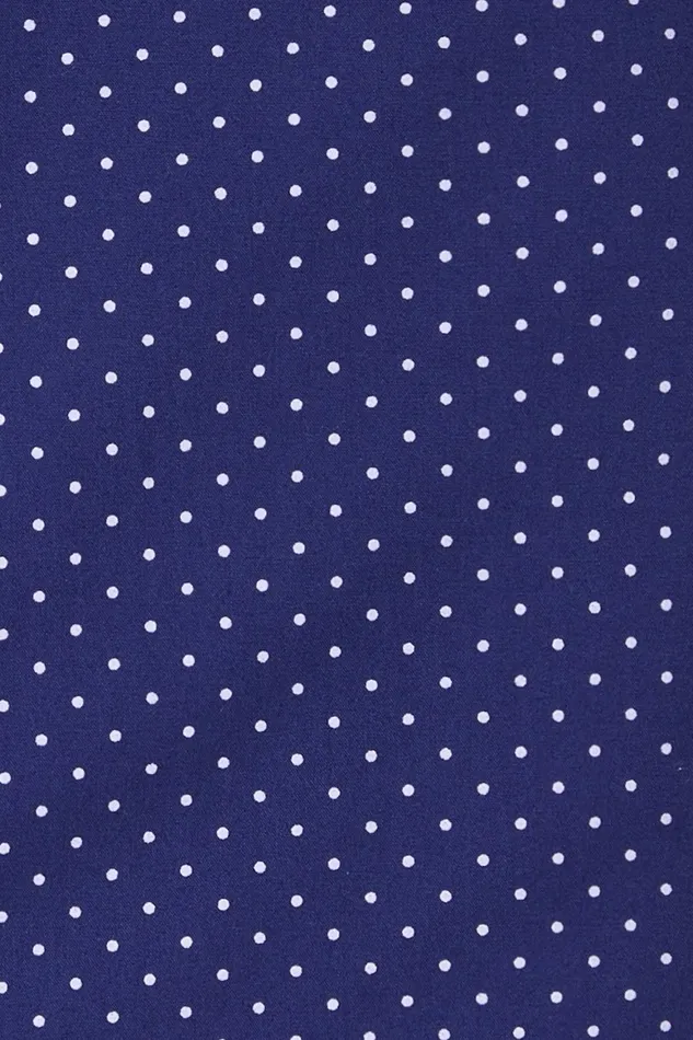 Men Jetsetter Stretch Dress Shirt Navy Purple Dot Bonobos Business Casual Shirts