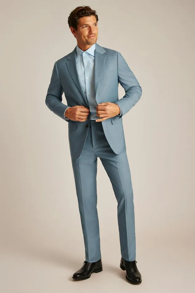 Men Jetsetter Wool Blazer Light Blue Windowpane Bonobos Blazers and Sport Coats Men Jetsetter Wool Blazer Light Blue Windowpane Bonobos Blazers and Sport Coats