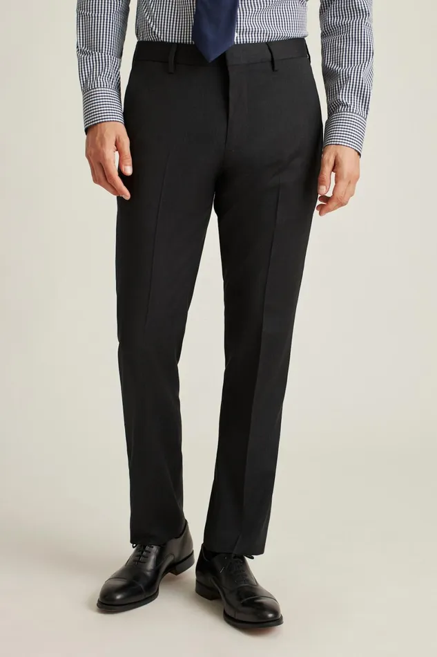 Men Jetsetter Wool Dress Pant Charcoal Bonobos Dress Pants