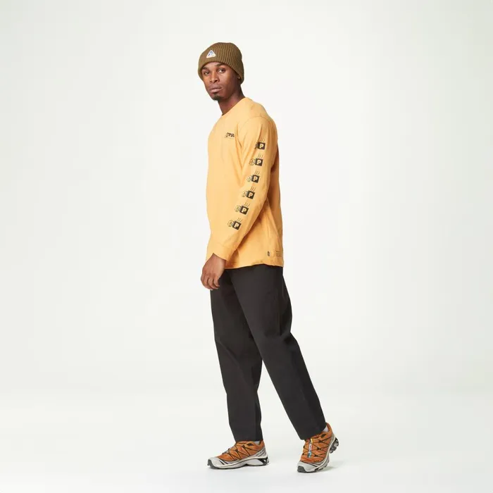 Men KAWA LS TEE Picture Organic Clothing TShirts