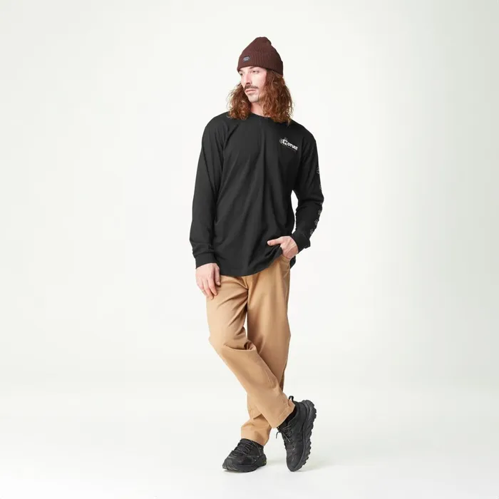 Men KAWA LS TEE Picture Organic Clothing TShirts
