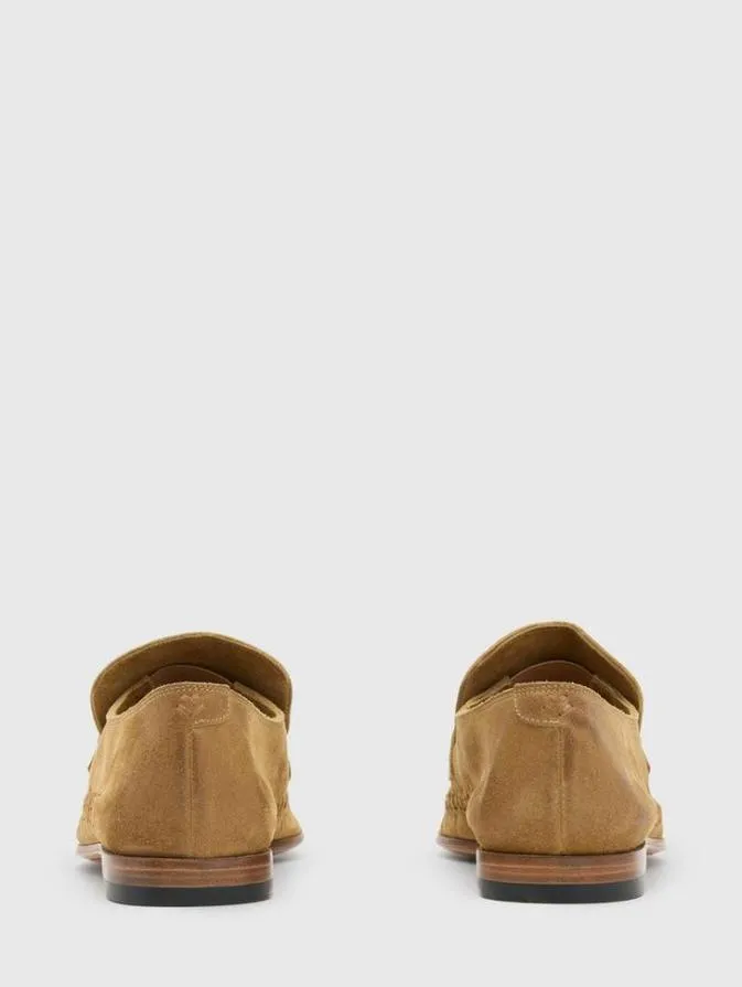 Men Leather Shoes John Varvatos MERIDA LOAFER Clay