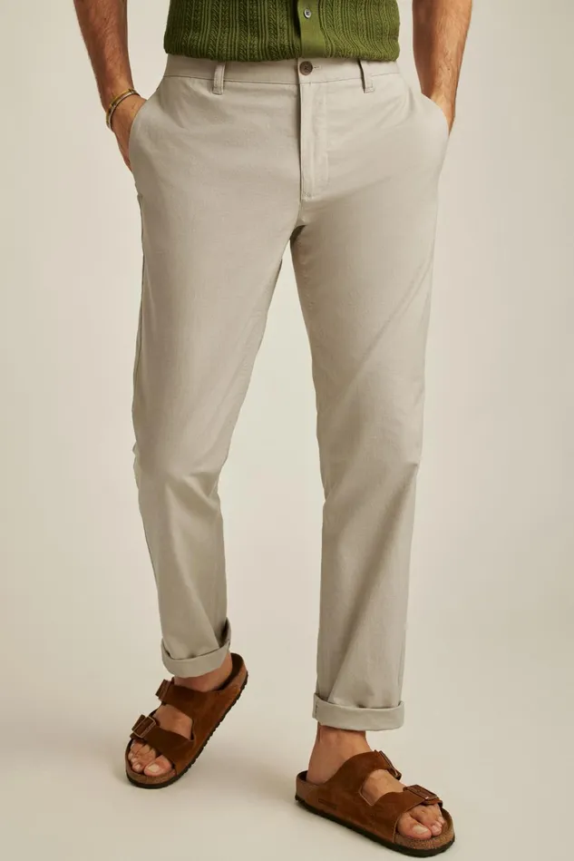 Men Lightweight Chino Light Khaki Bonobos Chinos