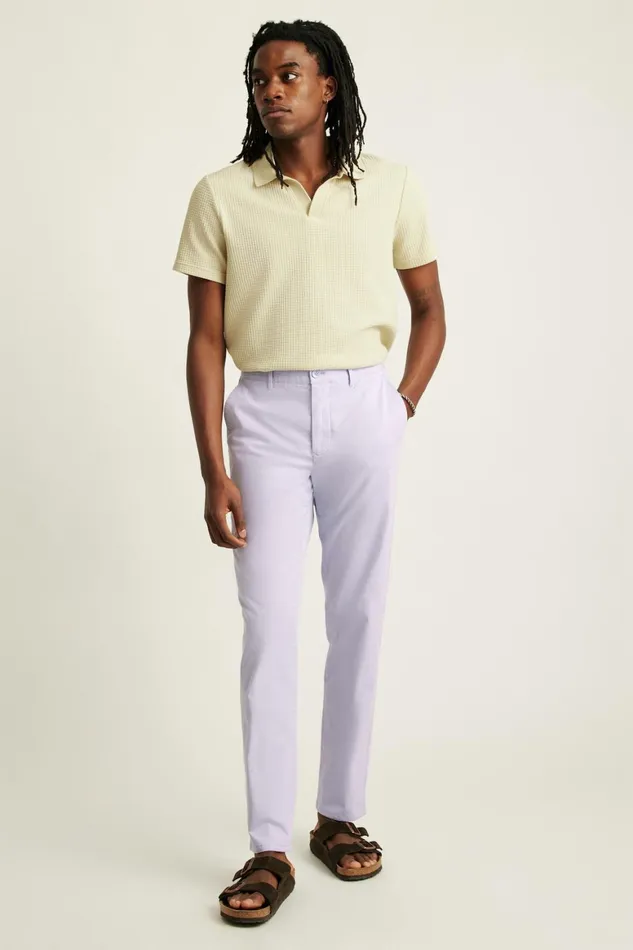 Men Lightweight Chino Light Lavender Bonobos Chinos