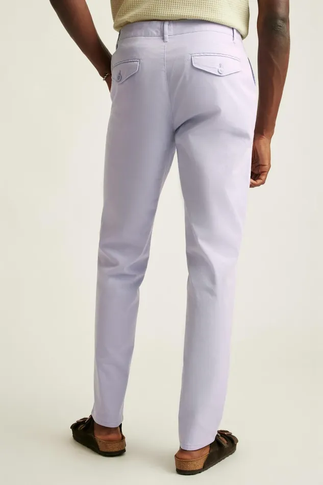 Men Lightweight Chino Light Lavender Bonobos Chinos