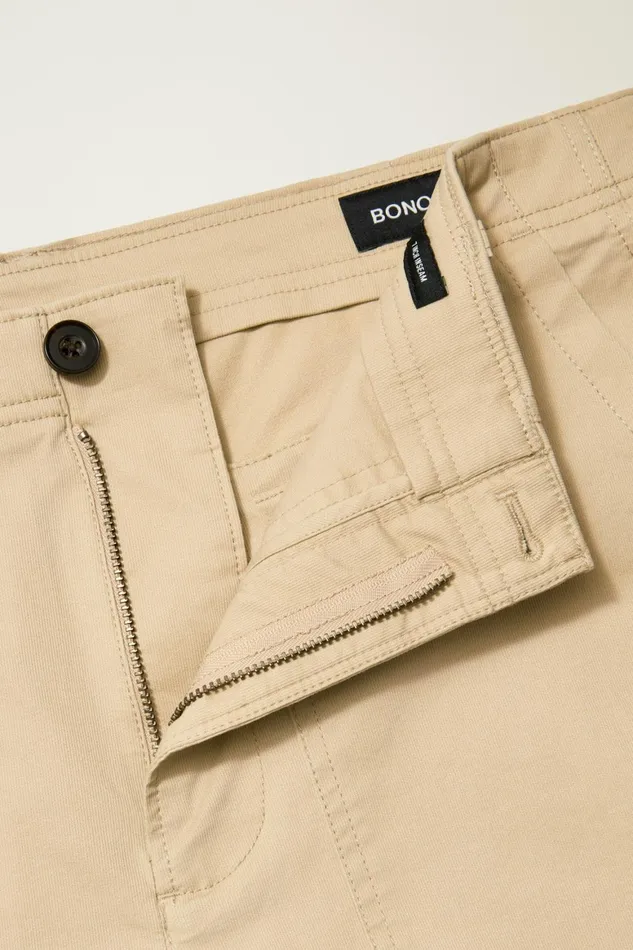 Men Lightweight Travel Short Rye Fields Bonobos Chino Shorts