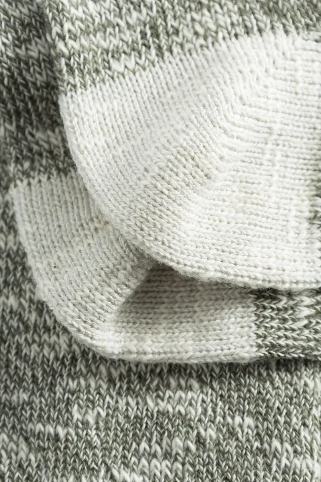 Men Norse Projects Accessories Ebbe Slub Sock Sediment Green