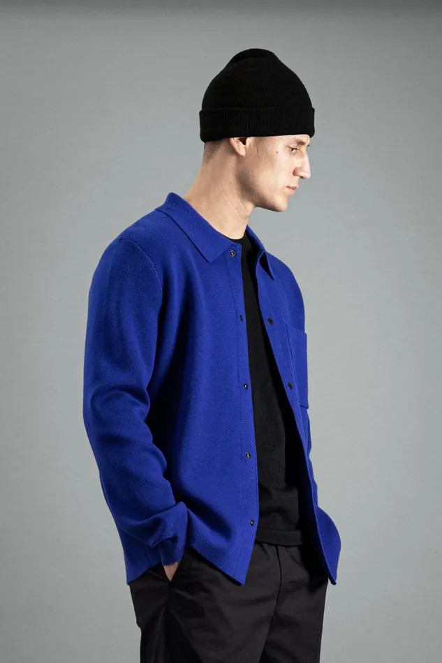 Men Norse Projects Beanies Beanie Le Minor X Norse Projects Sky Blue