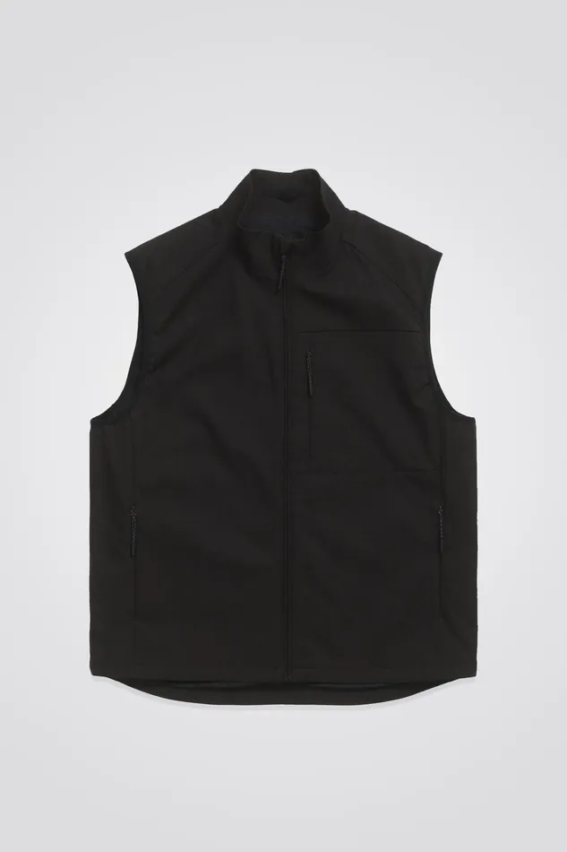 Men Norse Projects Outerwear Birkholm Solotex Twill Vest Black