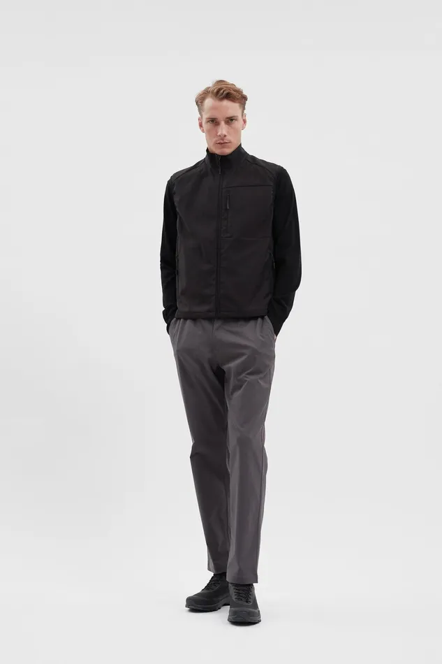 Men Norse Projects Outerwear Birkholm Solotex Twill Vest Black