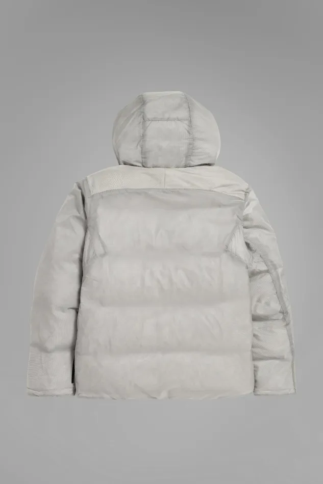 Men Norse Projects Outerwear Pasmo Rip Short Down Parka Lucid White