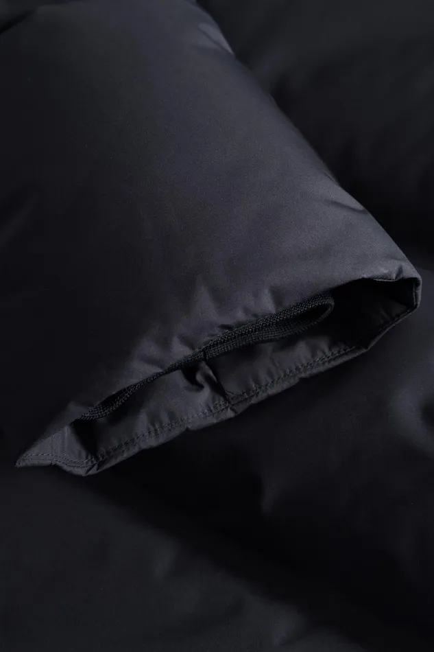 Men Norse Projects Outerwear Stand Collar Short Down Jacket Pertex Shield Dark Navy