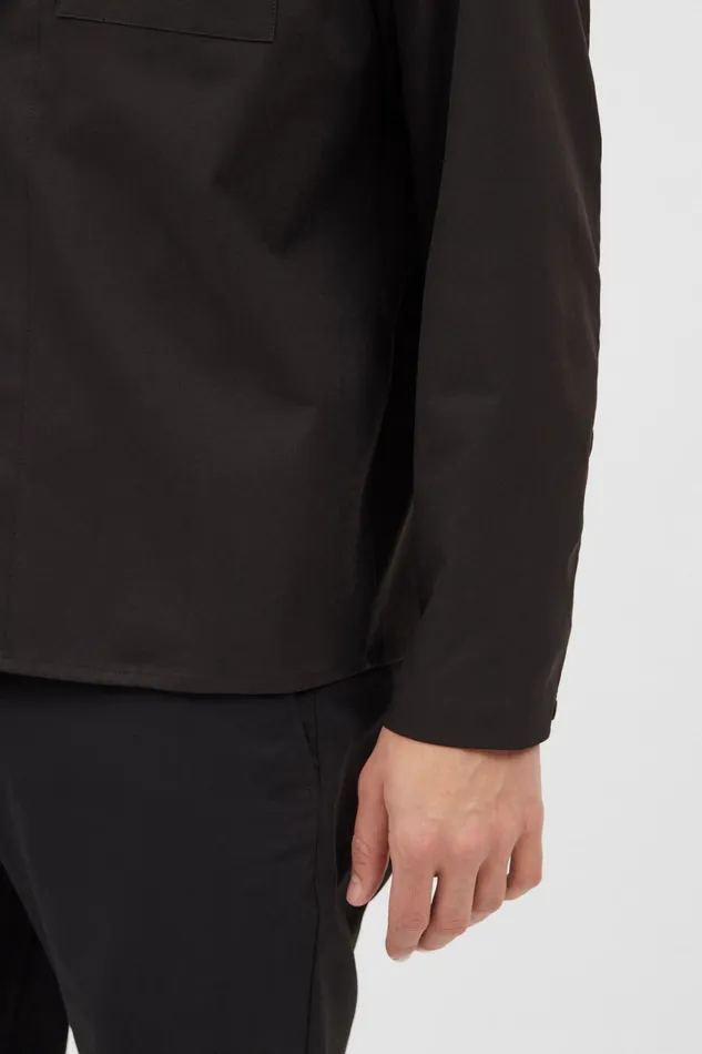 Men Norse Projects Shirting Carsten Solotex Twill Shirt LS Black