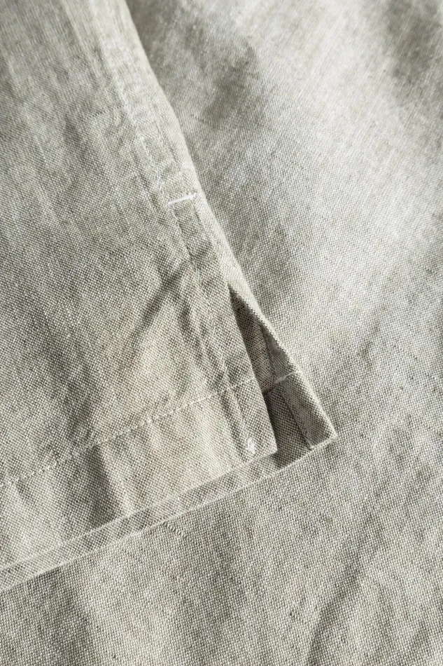 Men Norse Projects Shirting Ivan Relaxed Cotton Linen SS Shirt Ivy Green