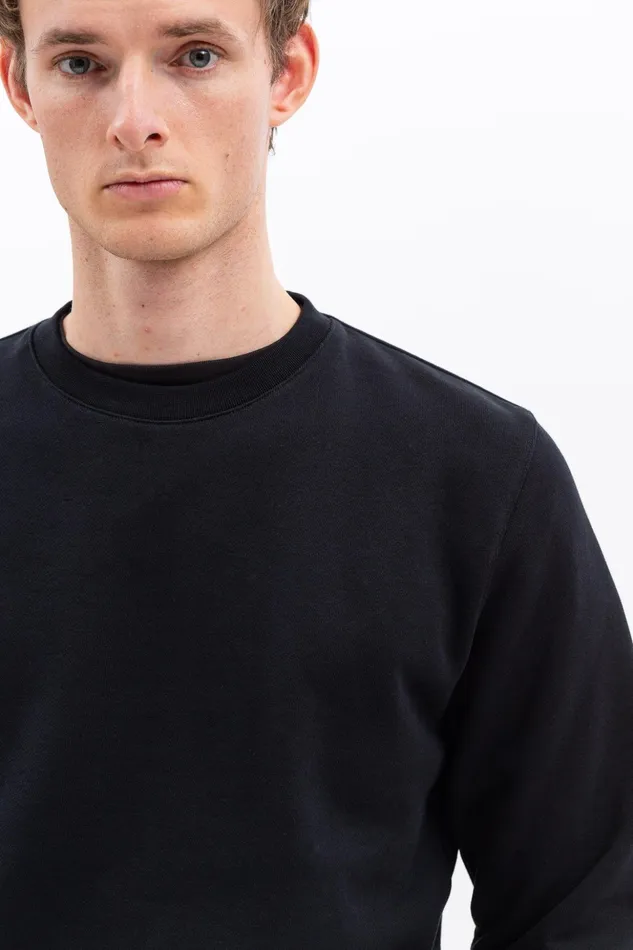 Men Norse Projects Sweatshirts Vagn Classic Crew Black