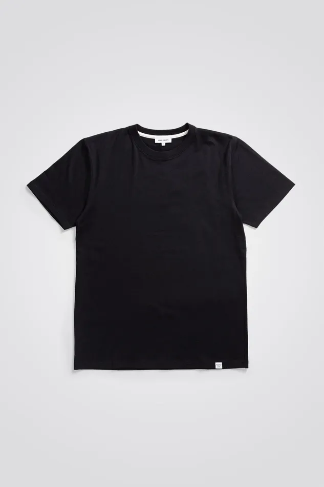 Men Norse Projects TShirts Niels Standard Tshirt Black