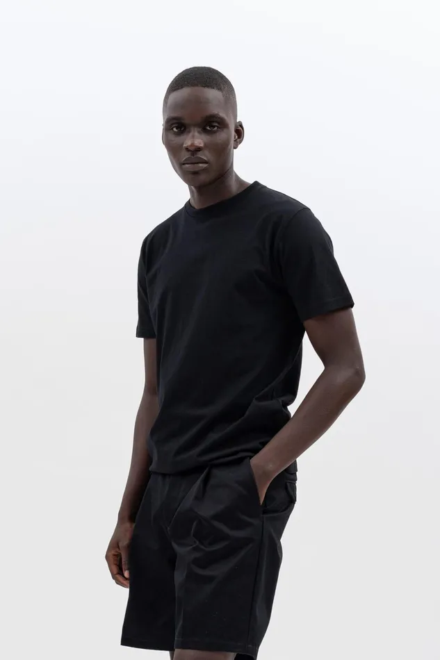 Men Norse Projects TShirts Niels Standard Tshirt Black