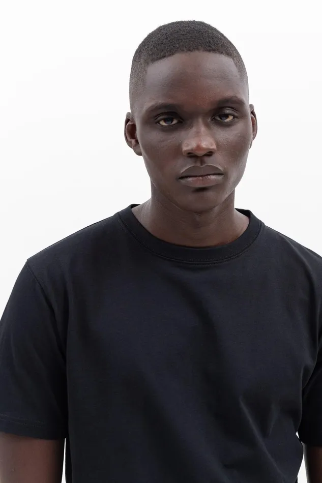 Men Norse Projects TShirts Niels Standard Tshirt Black